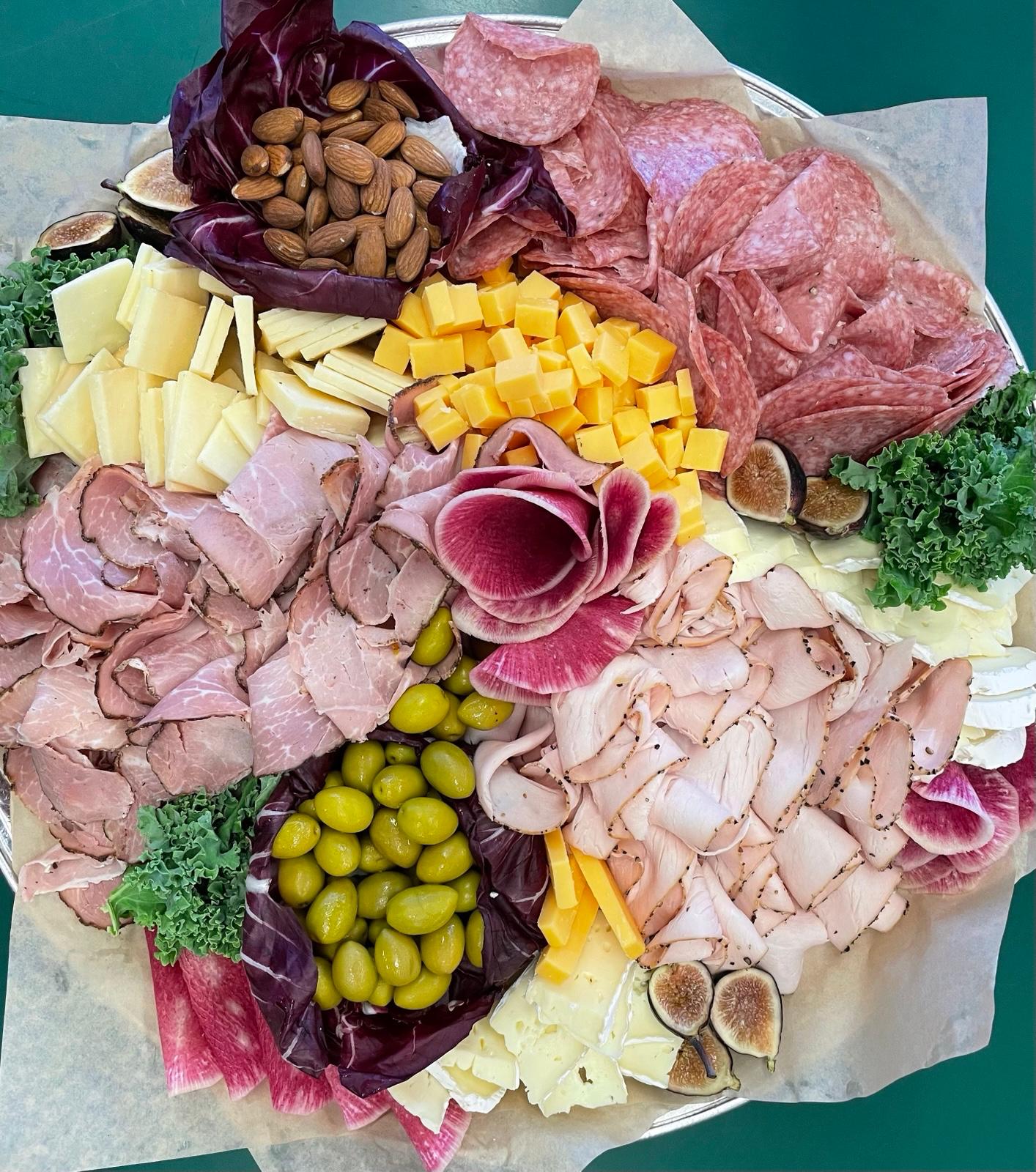 Charcuterie, Olives and Figs Board