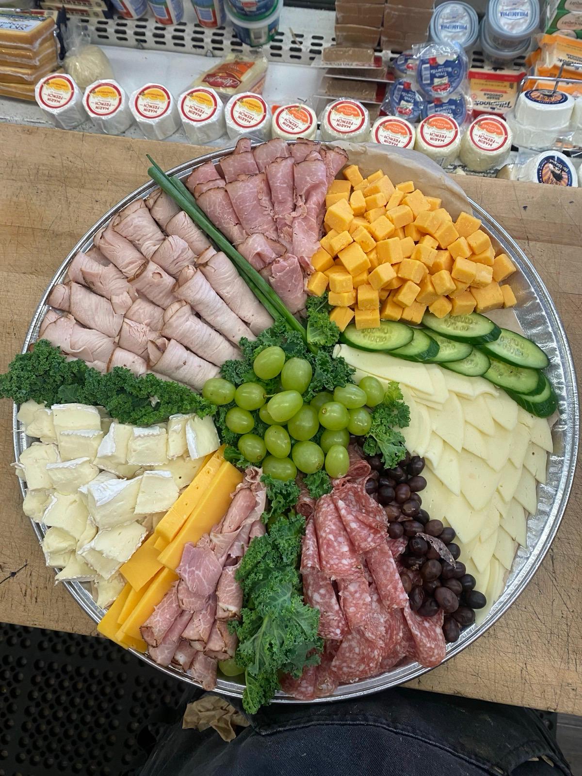 Artisan Sliced Meats and Cheese Platter